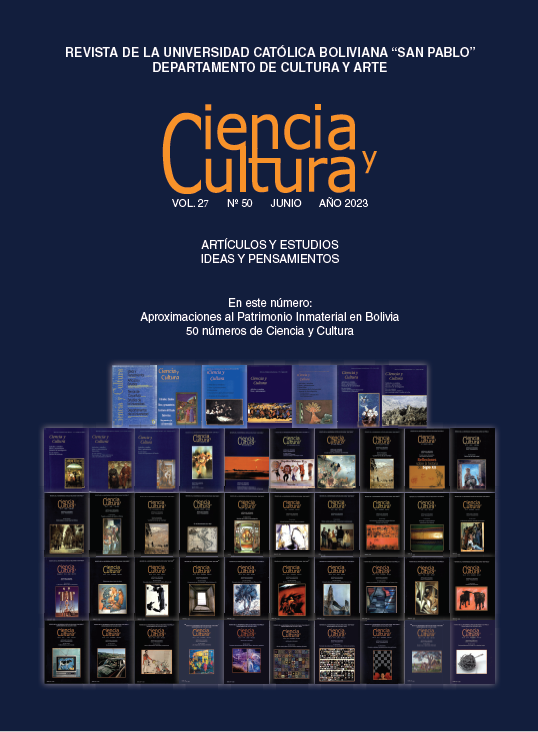 					View Vol. 27 No. 50 (2023): Aproximaciones al Patrimonio Inmaterial en Bolivia 50 números de Ciencia y Cultura
				