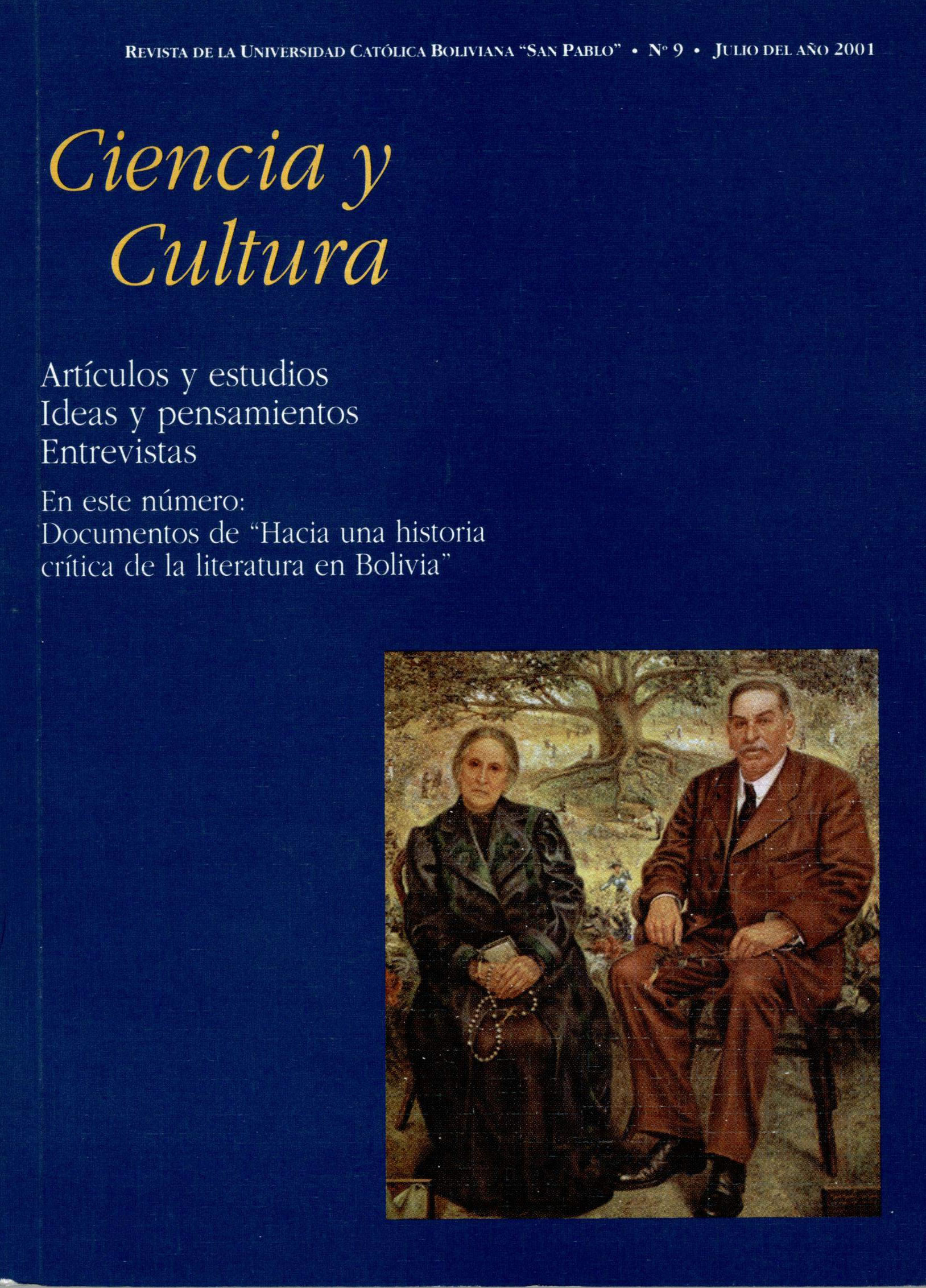 Documentos de "Hacia una historia crítica de la literatura en Bolivia"