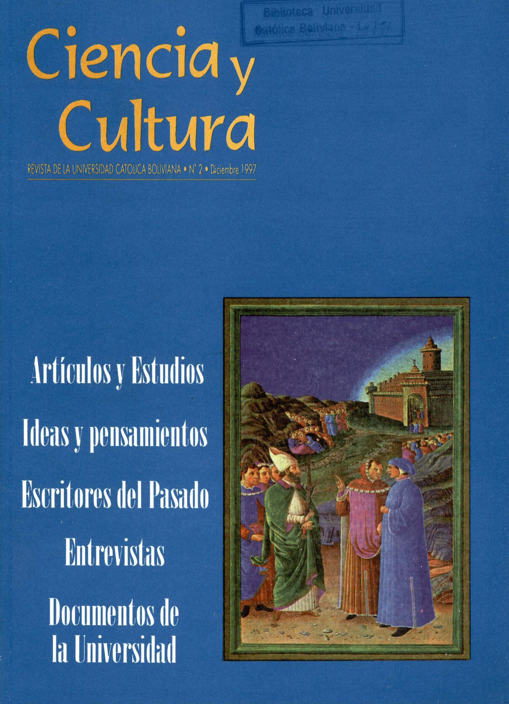 Ver Vol. 1 Núm. 2 (1997)