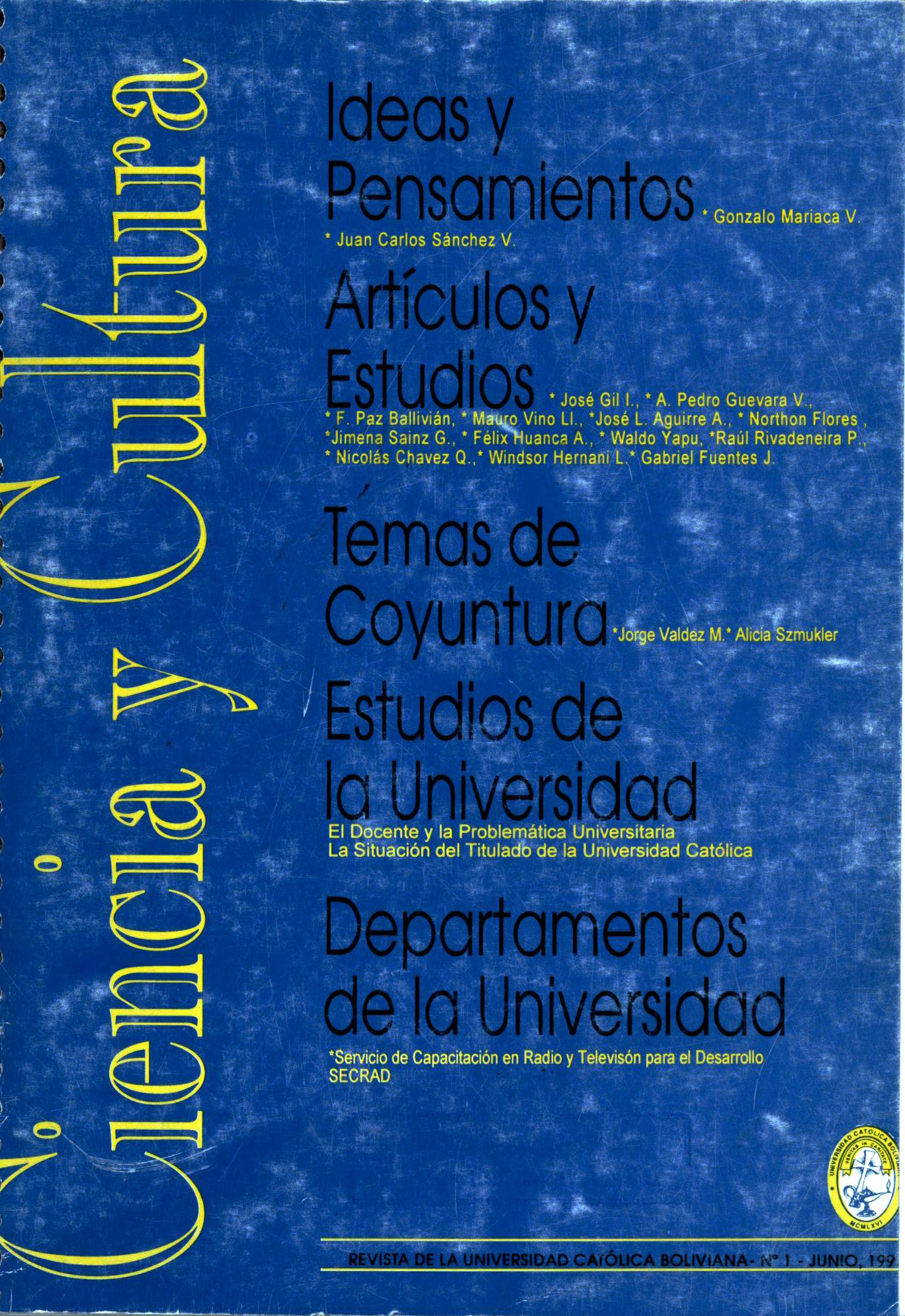 Ver Vol. 1 Núm. 1 (1997)
