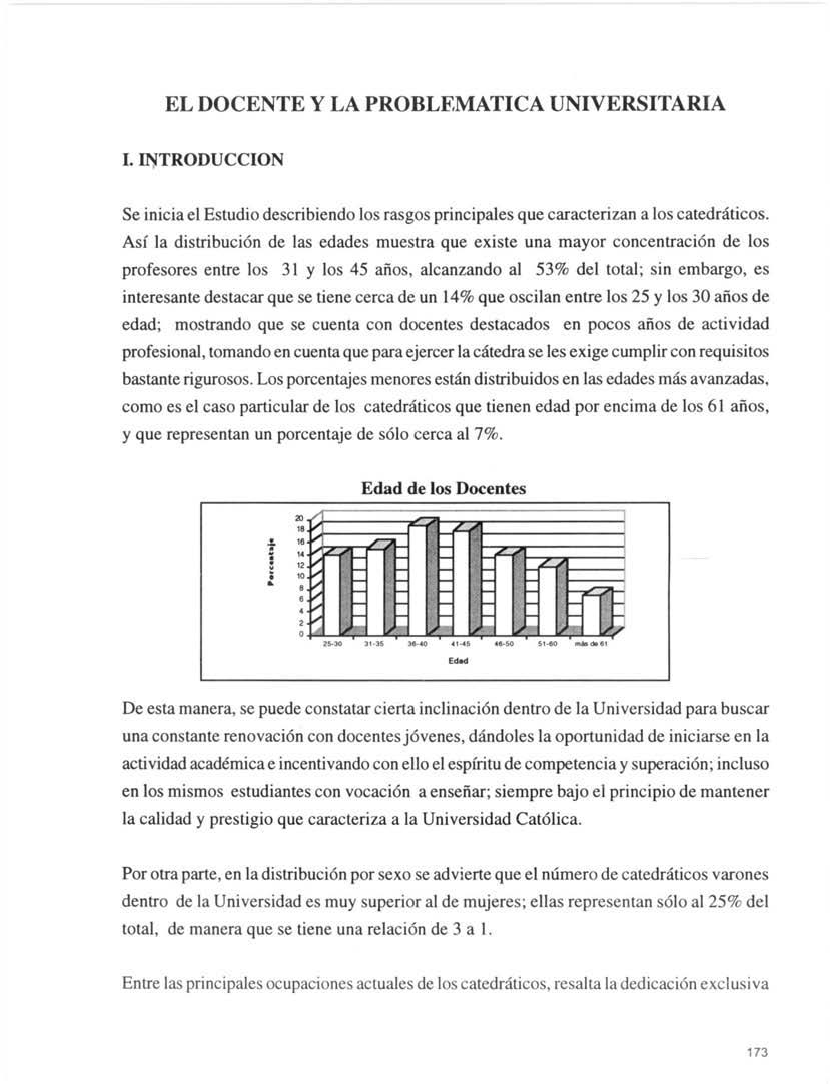 El docente y la problemática universitaria